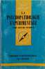 La psychopathologie expérimentale.. BARUK Henri 