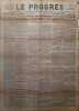 Le Progrès. Journal républicain quotidien du 15 août 1918.. LE PROGRES 