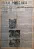 Le Progrès. Journal républicain quotidien du 15 septembre 1940.. LE PROGRES 