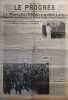 Le Progrès. Journal républicain quotidien du 20 novembre 1940. Le Maréchal Pétain a quitté Lyon…. LE PROGRES 