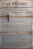Le Progrès. Journal républicain quotidien du 9 juin 1941.. LE PROGRES 