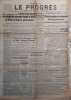 Le Progrès. Journal républicain quotidien du 11 juin 1941.. LE PROGRES 