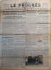Le Progrès. Journal républicain quotidien du 27 juin 1941. La guerre dans l'Est européen, Benoist-Méchin à Ankara.... LE PROGRES 