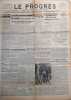 Le Progrès. Journal républicain quotidien du 29 juin 1941. La guerre dans l'Est européen, Les compagnons du Tour de France…. LE PROGRES 