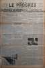 Le Progrès. Journal républicain quotidien du 2 juillet 1941. La Bérézina est atteinte…Nos troupes en Syrie…. LE PROGRES 