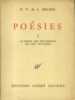 Poésies. I : Le poème des décadences. Les sept solitudes.. MILOSZ O. V. de LUBICZ 