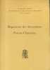 Répertoire des Inventaires Poitou-Charentes. Inventaire général des monuments et richesses artistiques de la France.. SECRETARIAT D'ETAT A LA CULTURE 