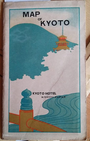 Map of Kyoto.. KYOTO 