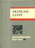 Dictionnaire français-latin.. DECAHORS E. 