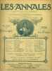 Les Annales politiques et littéraires N° 1234. A. Brisson, A. Capus, Jules Bois, Yvonne Sarcey, M. Zamacoïs…. LES ANNALES POLITIQUES ET LITTERAIRES 