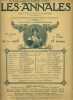 Les Annales politiques et littéraires N° 1303. G. Hanotaux, Jean Richepin, Mme de Noailles, René Bazin…. LES ANNALES POLITIQUES ET LITTERAIRES 