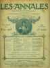 Les Annales politiques et littéraires N° 1289. H. Lavedan, J. Aicard, Haraucourt, Richepin, Henry Bataille, Jules Lemaitre…. LES ANNALES POLITIQUES ET ...