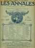 Les Annales politiques et littéraires N° 1302. A. Brisson, Jules Bois, E. Faguet, Paul Adam, Henry Becque, Lucie Delarue-Mardrus…. LES ANNALES ...
