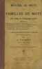 Recueil de mots et de familes de mots pour l'&eacute;tude de l'orthographe usuelle. A l'usage des &eacute;coles primaires.. THIERT J. 