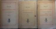 Manuel des études grecques et latines. En 3 volumes.. LAURAND L. 