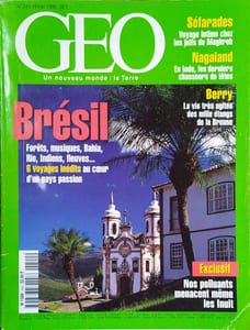 Géo N° 240. Brésil, Juifs du Maghreb, Nagaland, Etangs de la Brenne…