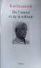 De l'amour et de la solitude.. KRISHNAMURTI 