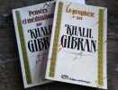 Deux ouvrages : Le prophète. - Pensées et méditations. GIBRAN Khalil 