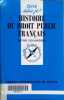 Histoire du droit public français.. LEGOHEREL Henri 