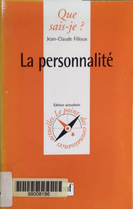 La personnalité. Edition actualisée.
