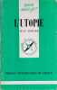 L'utopie.. SERVIER Jean 