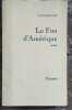 Le fou d'Amérique.. BERGER Yves 