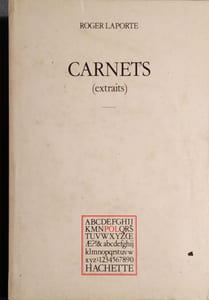 Carnets (Extraits).