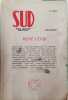 Sud. Revue litt&eacute;raire bimestrielle. Num&eacute;ro consacr&eacute; &agrave; Ren&eacute; Char. Actes du colloque international de l'Universit&eacute; de Tours.. CHAR Ren&eacute; - SUD 