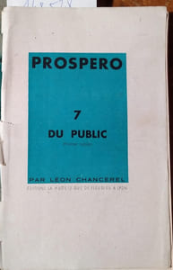 Du public. Premier cahier seul.