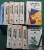 Oeuvres compl&egrave;tes d'Agatha Christie en 15 volumes. Chaque volume contient 4 titres. Les volumes 2 et 7 ont la couverture un peu d&eacute;fra&icirc;chie.. CHRISTIE ...