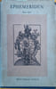 Eph&eacute;m&eacute;rides. 1890-1950. Astrologica Band III.. EPHEMERIDEN 1890-1950 