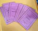 Lot de 9 brochures de la biblioth&egrave;que des &eacute;volu&eacute;s. (Num&eacute;ros 1 &agrave; 4 - 7 &agrave; 10 - 12, de la s&eacute;rie A). S&eacute;rie "Pour comprendre..." : L'avion - L'air - Le ...