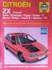 Citro&euml;n ZX (Diesel). Aura, Avantage, Fugue, Image, X, Miami, Reflex, Turbo D, Volcane, SX. Manuel d'entretien et r&eacute;paration auto.. COOMBS Mark - ...
