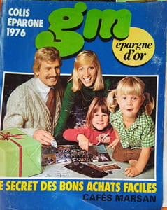 Colis épargne GM. Epargne d'or. Le secret des bons achats faciles. (Maison, Electroménager, Hifi).