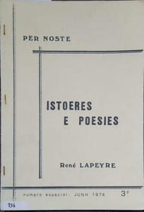 Istoeres e poesies. Textes en occitan.