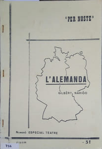 L'Alemanda. Pièce de théâtre en occitan.