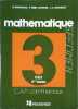 Math&eacute;matique. CET 3e ann&eacute;e. CAP commerciaux. Sp&eacute;cimen.. BARRUSSAUD G. - FAVRE ARTIGUES P. - ROUSSELOT J. C. 