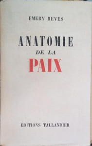 Anatomie de la paix.