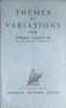 Th&egrave;mes et variations.. GAXOTTE Pierre 