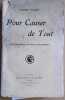 Pour causer de tout. Petit dictionnaire des id&eacute;es et des opinions.. MAZEL Henri 