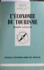 L'&eacute;conomie du tourisme.. LANQUAR Robert 