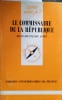 Le Commissaire de la R&eacute;publique.. AUBY Jean-Fran&ccedil;ois 