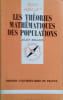 Les th&eacute;ories math&eacute;matiques des populations.. HILLION Alain 