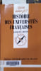 Histoire des Universit&eacute;s fran&ccedil;aises.. MINOT Jacques 