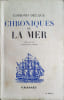Chroniques de la mer.. DELAGE Edmond 