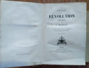 Histoire de la R&eacute;volution fran&ccedil;aise. Complet en 9 volumes. Nouvelle &eacute;dition revue et augment&eacute;e.. MICHELET Jules 