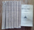 Histoire de la R&eacute;volution fran&ccedil;aise. Complet en 9 volumes. Nouvelle &eacute;dition revue et augment&eacute;e.. MICHELET Jules 