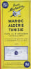 Maroc, Alg&eacute;rie, Tunisie. Carte &agrave; l'&eacute;chelle 1/2000 000e. Environs des grandes villes au 1/50 000e.. CARTE MICHELIN 