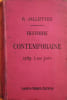 Histoire contemporaine de 1789 &agrave; nos jours. Classes de Philosophie et de Premi&egrave;re moderne. JALLIFFIER R. 