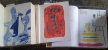 Les peintres c&eacute;l&egrave;bres. En 3 volumes. (Le 3e volume a &eacute;t&eacute; ajout&eacute; en 1964).. DORIVAL Bernard (Dir.) Tome 1 : frontispice in&eacute;dit de Georges Braque, Tome ...